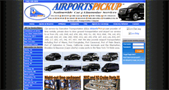 Desktop Screenshot of airportspickup.com